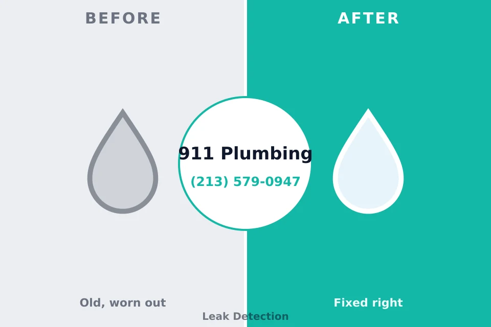 Before and after: plumbing company Princeton Meadows, NJ